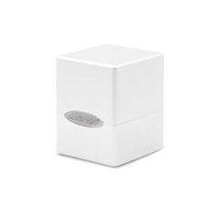 Ultra Pro Deck Box: Arctic White Satin Cube