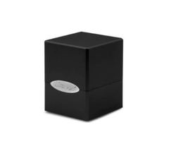 15585 Ultra Pro Deck Box: Jet Black Satin Cube