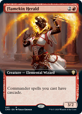 Flamekin Herald - Foil - Extended Art