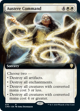 Austere Command - Foil - Extended Art