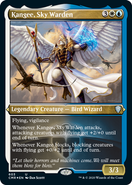 Kangee, Sky Warden - Foil Etched