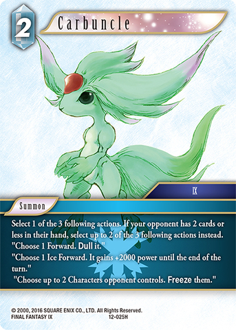 Carbuncle - 12-025H - Foil