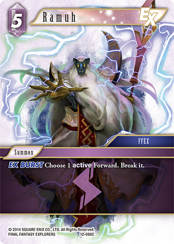 Ramuh EX - 12-088C - Foil