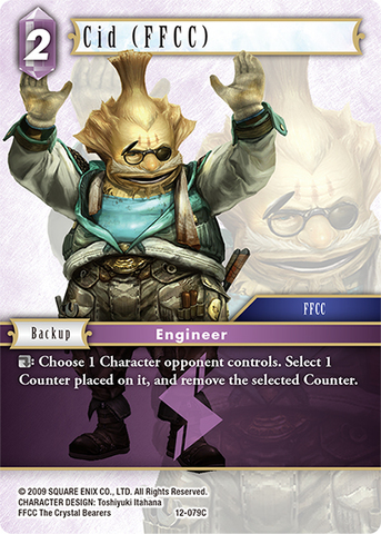 Cid (FFCC) - 12-079C - Foil