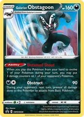 Galarian Obstagoon - SWSH059 - SWSH Black Star Promo