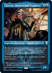 Glacian, Powerstone Engineer (Foil Etched) - Foil