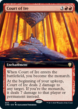 Court of Ire - Foil - Extended Art