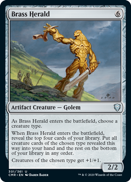 Brass Herald - Foil