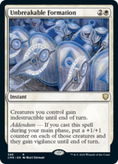 Unbreakable Formation - Theme Deck Exclusive