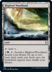 Blighted Woodland - Theme Deck Exclusive