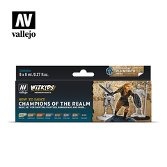 VAL80250 WizKids Paint Sets How to Paint Champions of the Realm