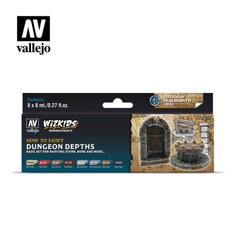WizKids Paint Sets - Dungeon Depths - VAL80251