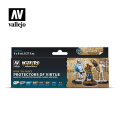 AV 80252 WizKids Premium Paints: - Protectors of Virtue Basic Set