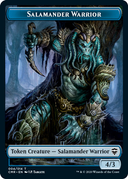 Salamander Warrior Token