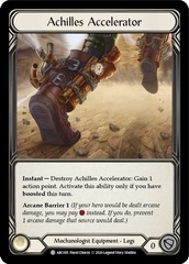 Achilles Accelerator - Rainbow Foil - Unlimited Edition