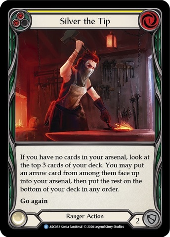 Silver the Tip (Yellow) - Rainbow Foil - Unlimited Edition