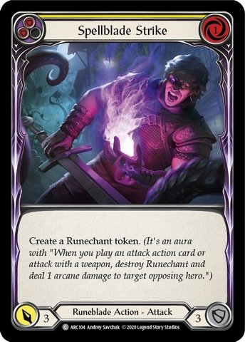 Spellblade Strike (Yellow) - Unlimited Edition