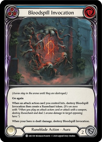 Bloodspill Invocation (Blue) - Unlimited Edition
