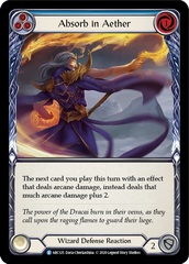 Absorb in Aether (Blue) - Rainbow Foil - Unlimited Edition