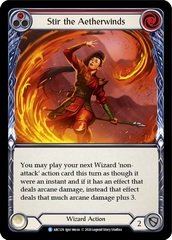 Stir the Aetherwinds (Red) - Rainbow Foil - Unlimited Edition