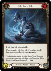 Life for a Life (Red) - Rainbow Foil - Unlimited Edition