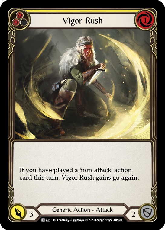 Vigor Rush (Yellow) - Unlimited Edition