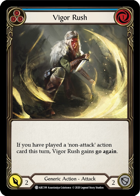 Vigor Rush (Blue) - Unlimited Edition