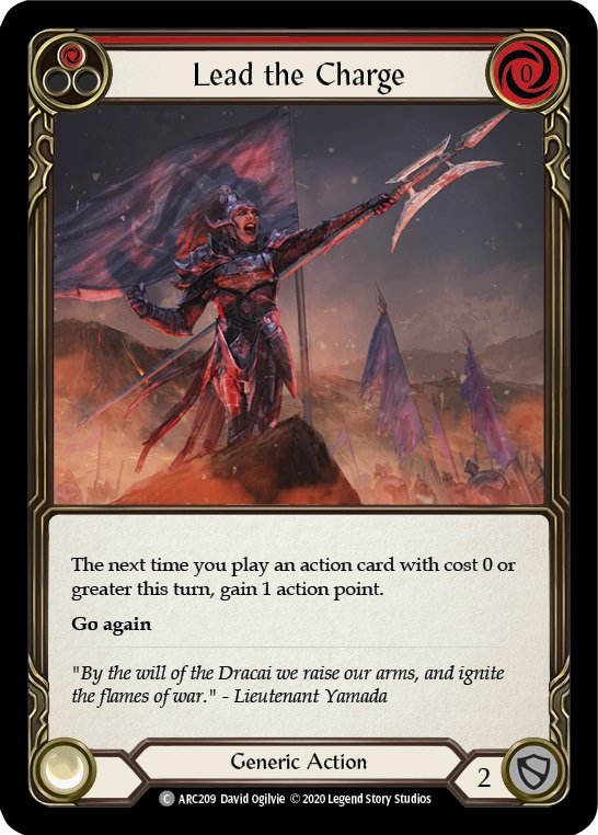 Lead the Charge (Red) - Unlimited Edition