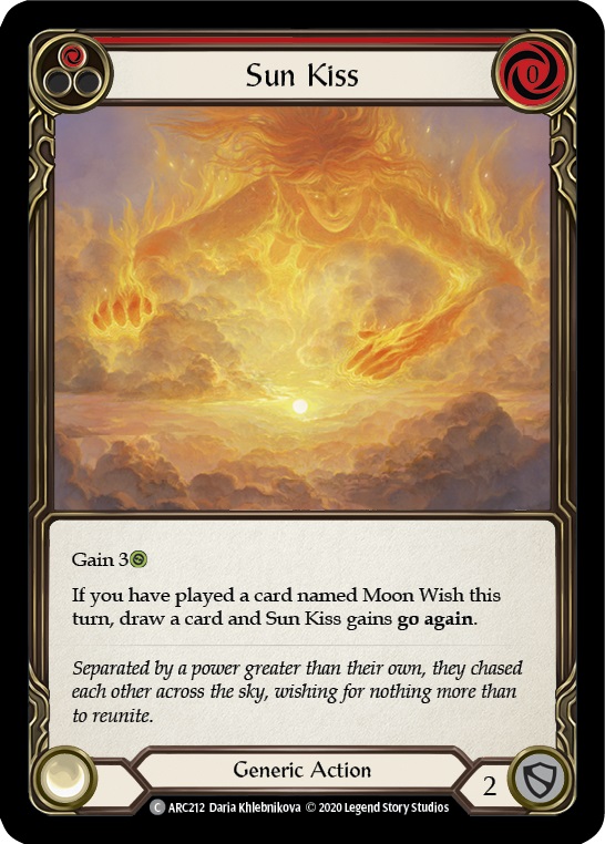 Sun Kiss (Red) - Rainbow Foil - Unlimited Edition