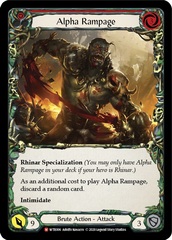 Alpha Rampage - Rainbow Foil - Unlimited Edition