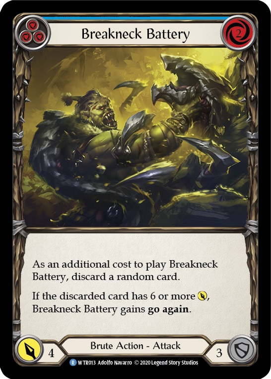 Breakneck Battery (Blue) - Unlimited Edition