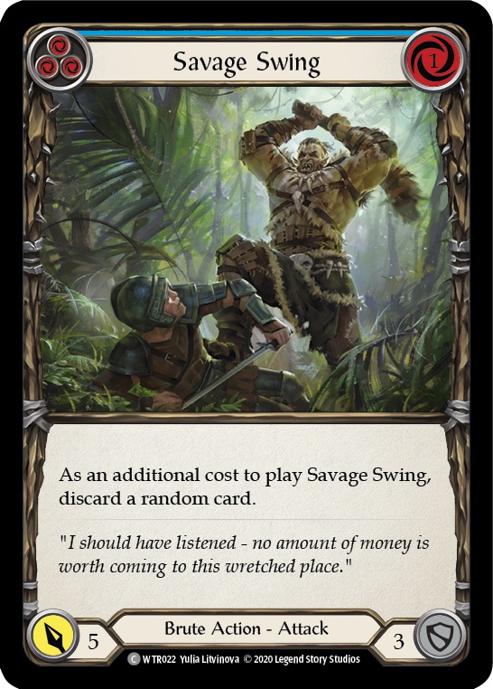 Savage Swing (Blue) - Unlimited Edition