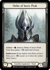 Helm of Isen's Peak - Rainbow Foil - Unlimited Edition