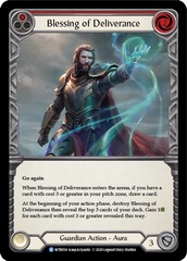 Blessing of Deliverance (Red) - Rainbow Foil - Unlimited Edition