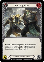 Buckling Blow (Red) - Rainbow Foil - Unlimited Edition