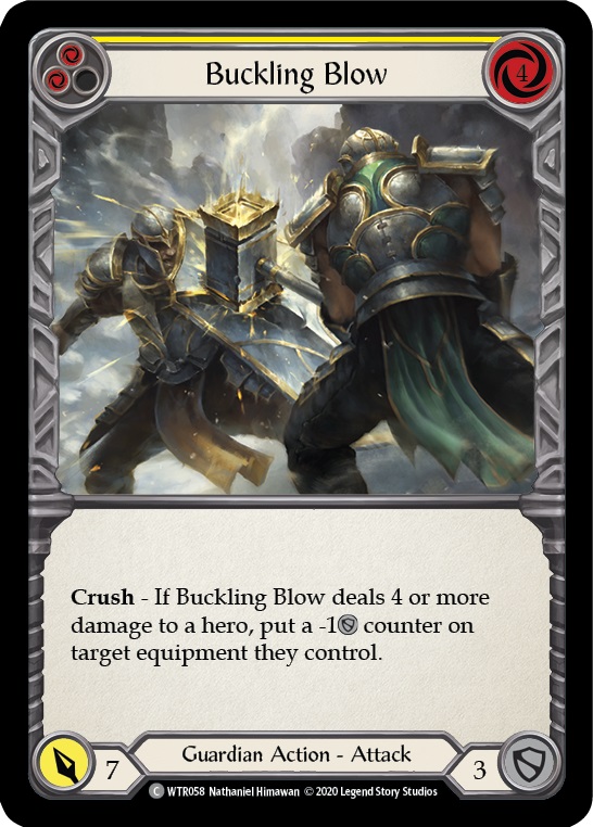 Buckling Blow (Yellow) - Unlimited Edition
