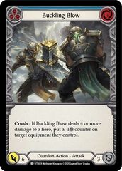 Buckling Blow (Blue) - Rainbow Foil - Unlimited Edition