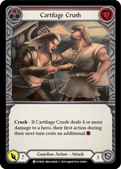 Cartilage Crush (Red) - Rainbow Foil - Unlimited Edition