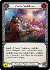 Crush Confidence (Blue) - Rainbow Foil - Unlimited Edition