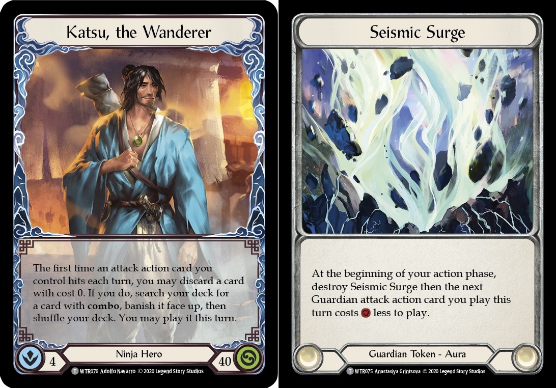 Katsu, the Wanderer // Seismic Surge - Unlimited Edition