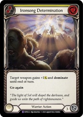 Ironsong Determination - Rainbow Foil - Unlimited Edition