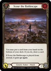 Scour the Battlescape (Red) - Rainbow Foil - Unlimited Edition