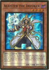 Aleister the Invoker (Alternate Art) - MAGO-EN016 - Premium Gold Rare - 1st Edition