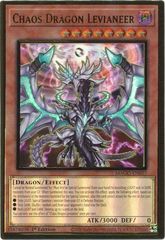 Chaos Dragon Levianeer - MAGO-EN017 - Premium Gold Rare - 1st Edition