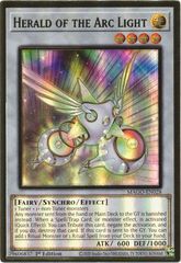 Herald of the Arc Light - MAGO-EN028 - Premium Gold Rare - 1st Edition