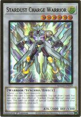 Stardust Charge Warrior - MAGO-EN029 - Premium Gold Rare - 1st Edition