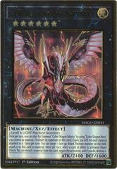 Cyber Dragon Infinity - MAGO-EN033 - Premium Gold Rare - 1st Edition