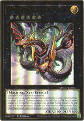 Cyber Dragon Infinity (Alternate Art) - MAGO-EN033 - Premium Gold Rare - 1st Edition