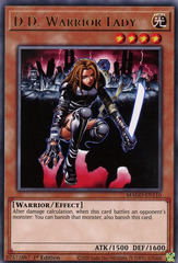 D.D. Warrior Lady - MAGO-EN110 - Rare - 1st Edition