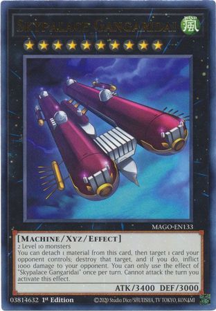 Skypalace Gangaridai - MAGO-EN133 - Rare - 1st Edition